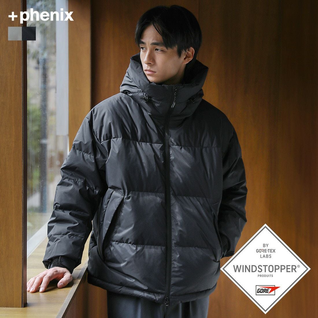 WINDSTOPPER(R) PRODUCTS by GORE-TEX LABS キルティングダウン