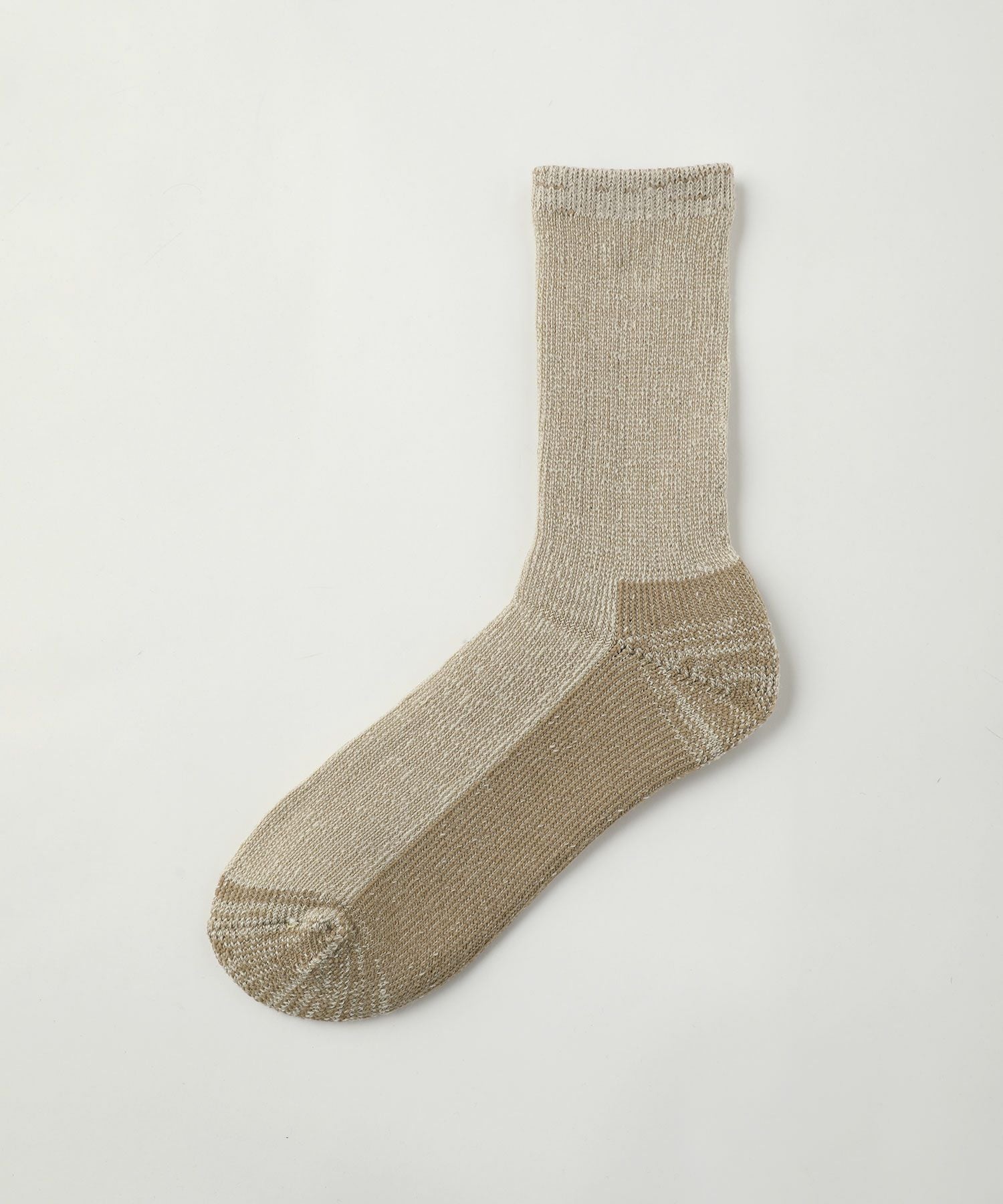 バラエティークルーソックス/ウールアーガイル/太ボーダー/杢パイル/細