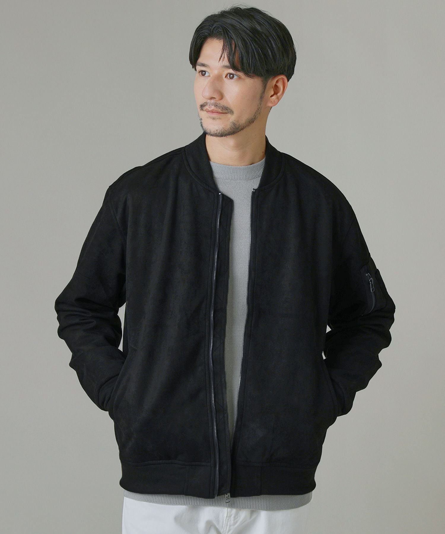 フェイクスエードポンチMA-1 | 【公式】SPU スプ公式通販｜メンズ