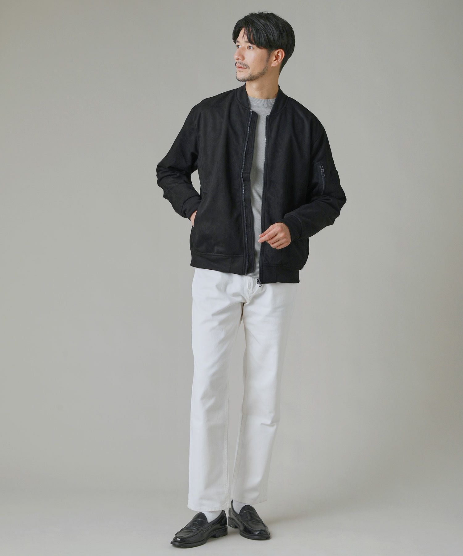 フェイクスエードポンチMA-1 | 【公式】SPU スプ公式通販｜メンズ