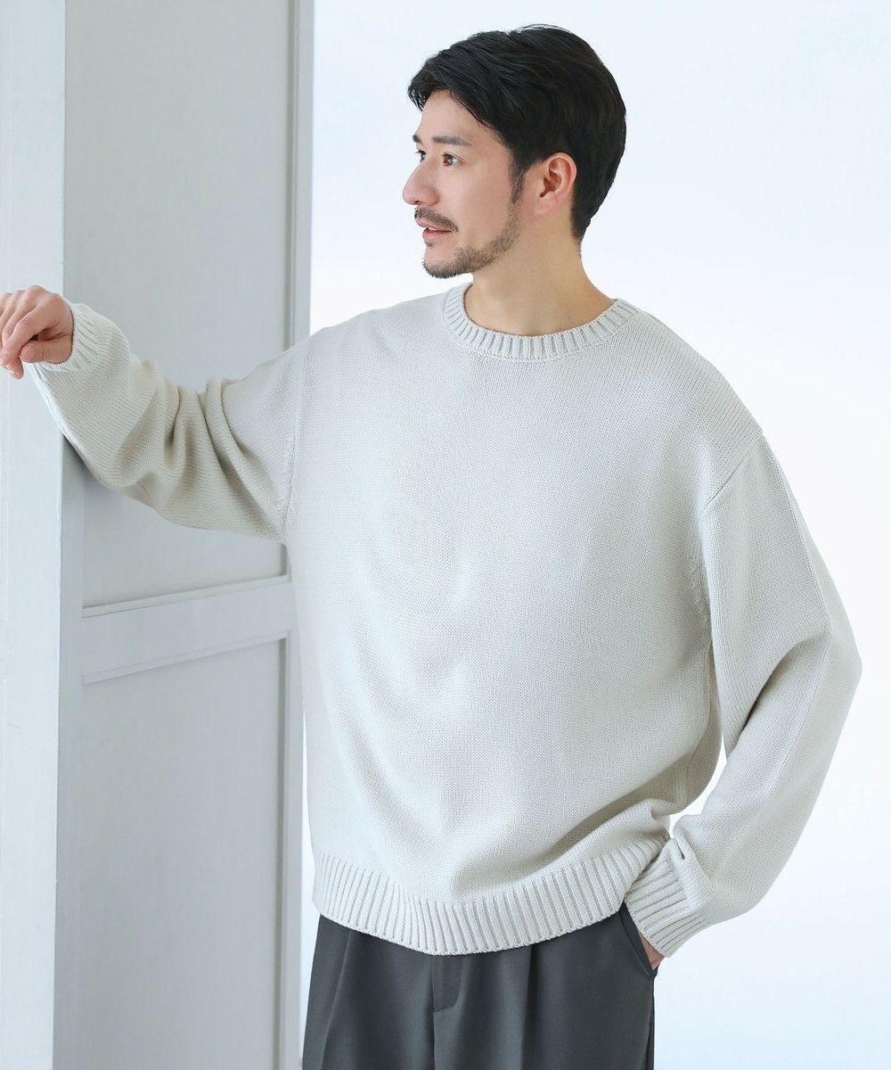 ユニフ★アクリルニットシャツ★ SPU（スプ） セーター ニット アクリル5Gウォッシャブル長袖ニット