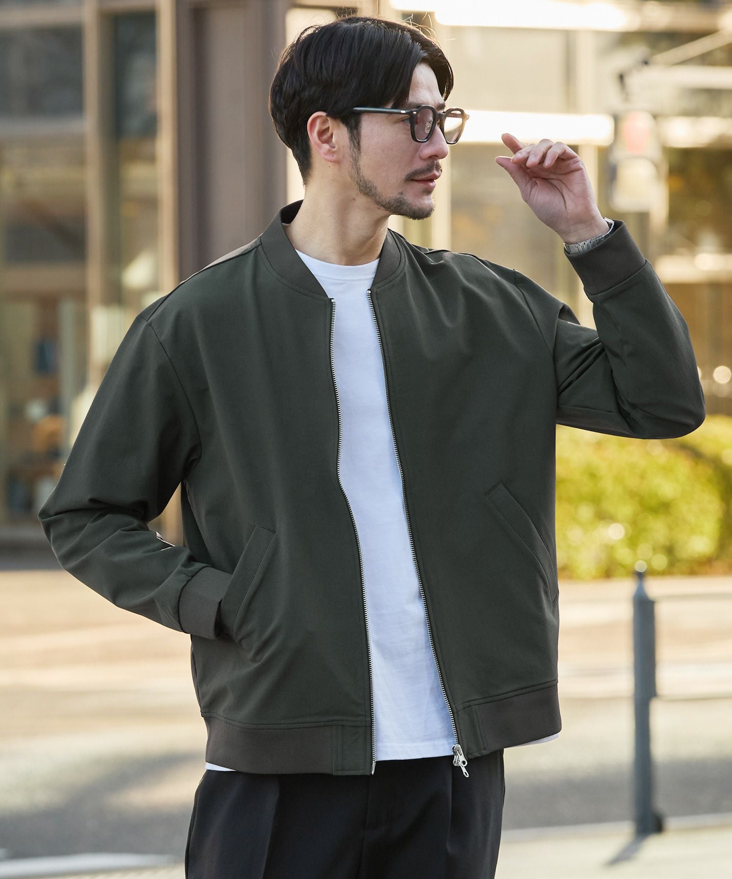 ハイストレッチナイロン撥水MA-1ジャケット | 【公式】SPU スプ公式