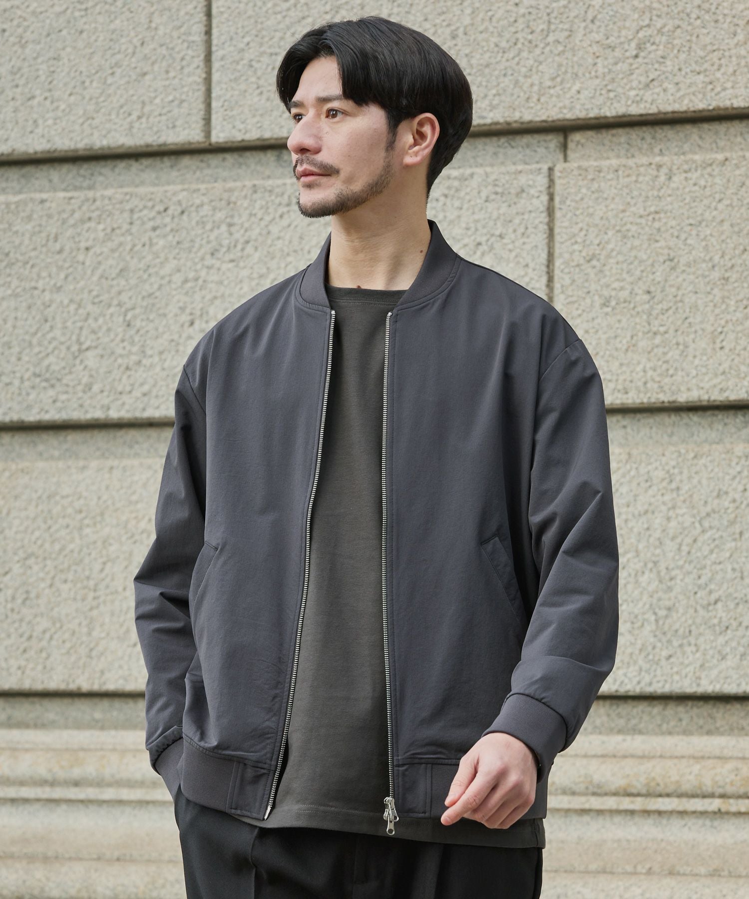 ハイストレッチナイロン撥水MA-1ジャケット | 【公式】SPU スプ公式