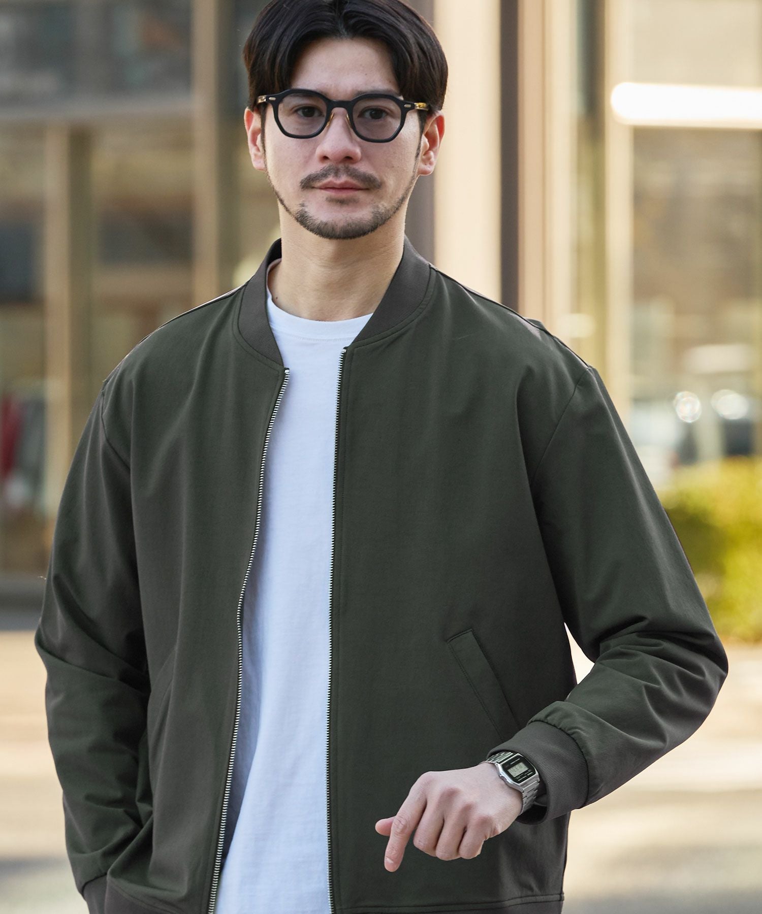 ハイストレッチナイロン撥水MA-1ジャケット | 【公式】SPU スプ公式