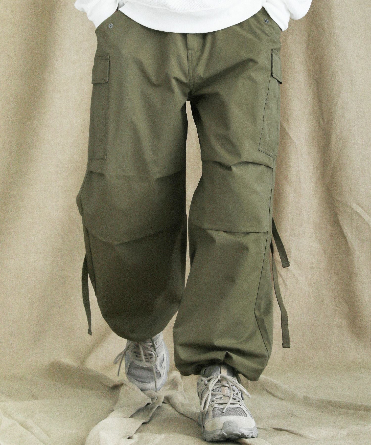 USARMYM-65パンツ コットンナイロン高密度ツイルM-65 US ARMYカーゴイージーパンツ