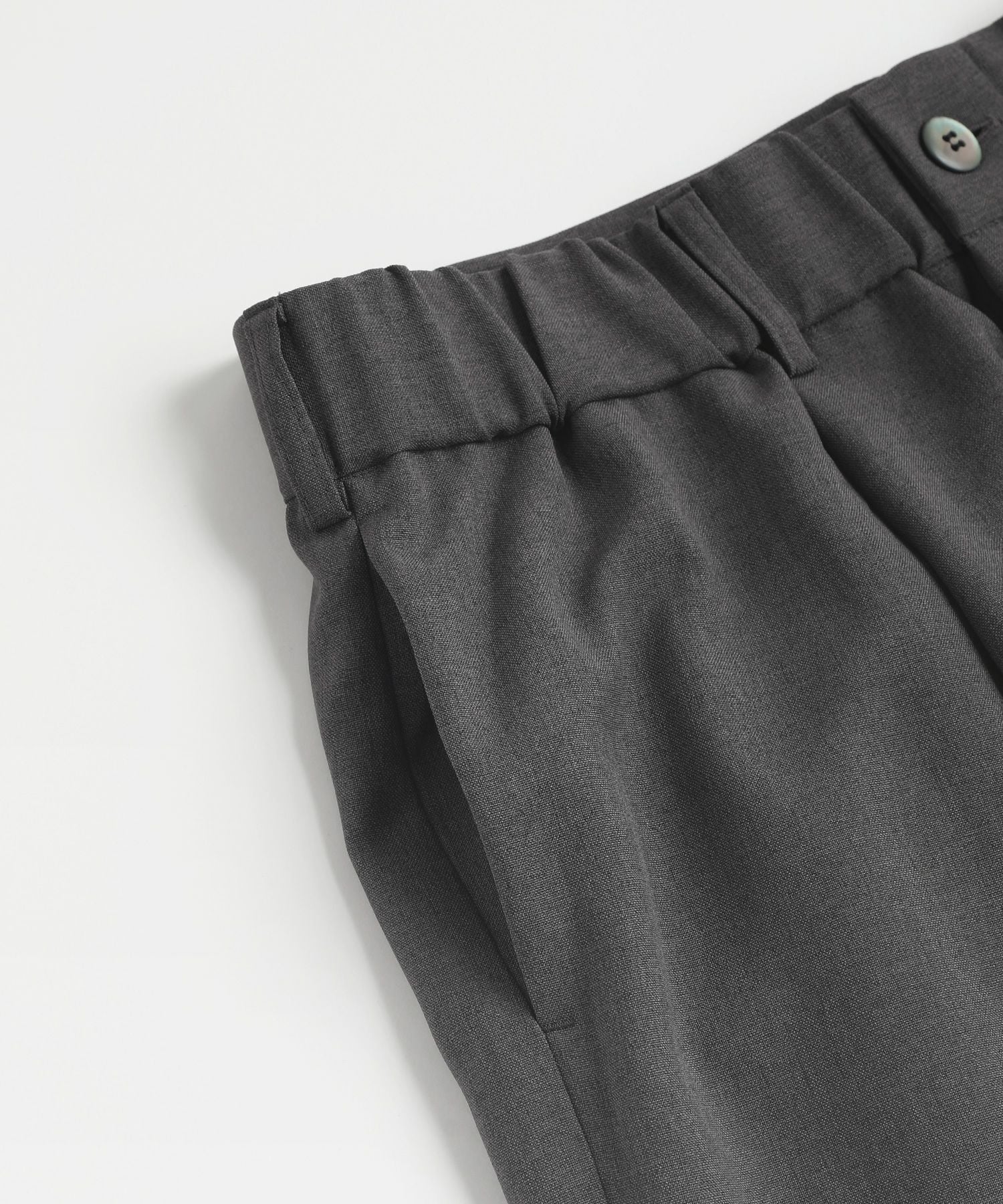 日本製Naturemier(TM)TECHリネンライクトロピカル1タックワイド