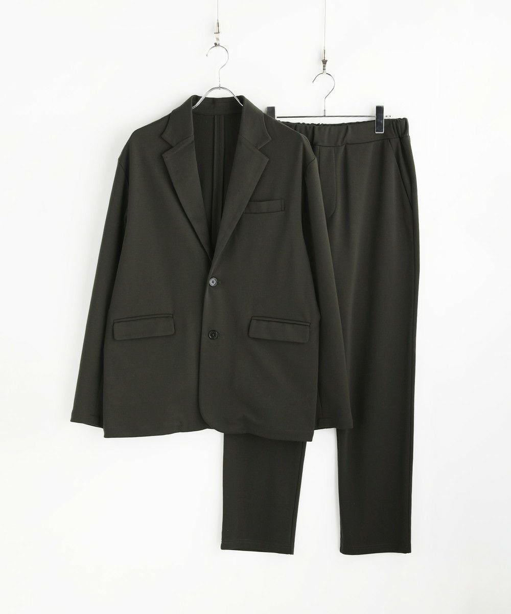 セットアップ 2点セット】ダブルジャージーノーカラーorテーラード