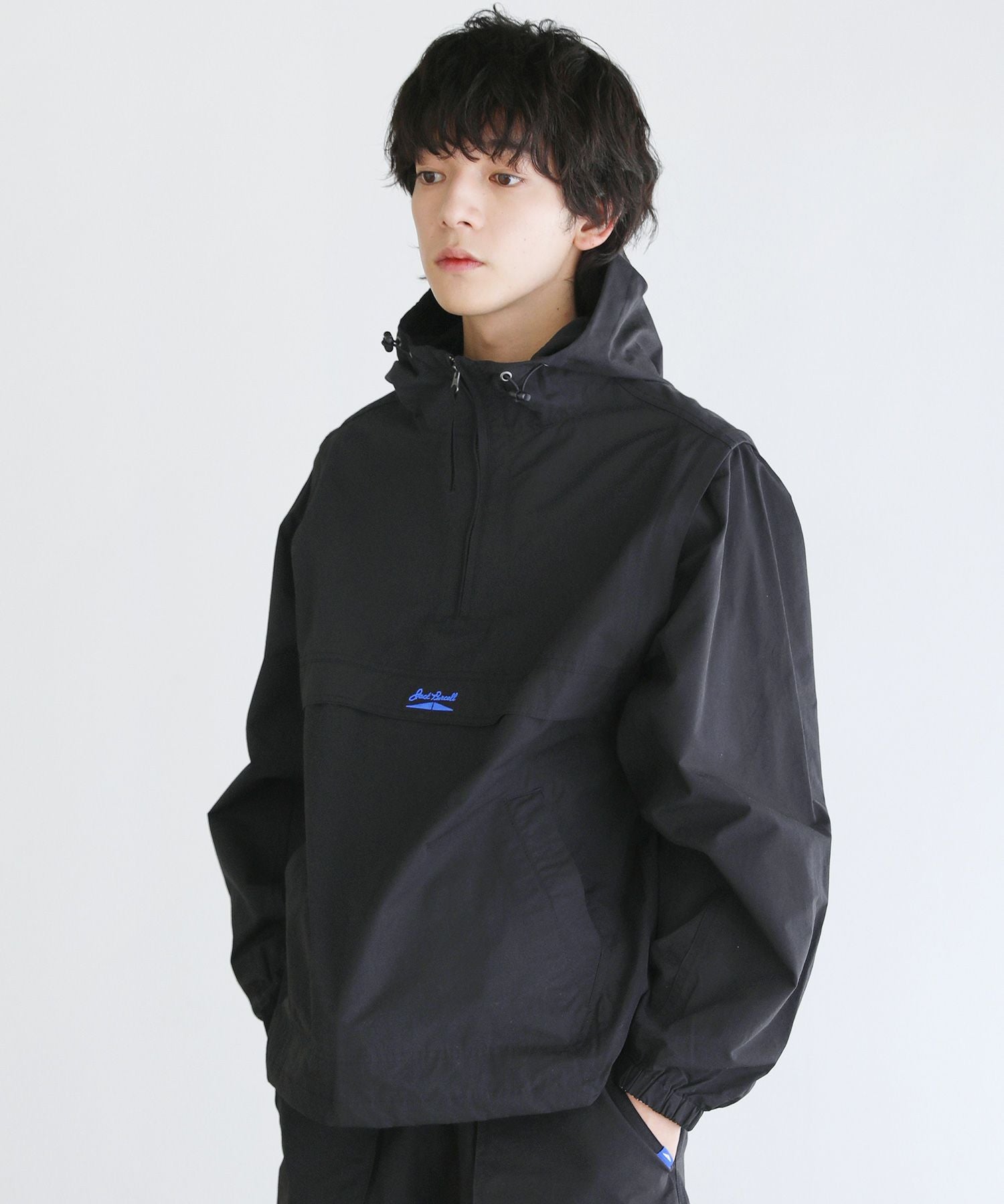 コットンナイロン袖着脱2WAYアノラックパーカー | 【公式】SPU スプ