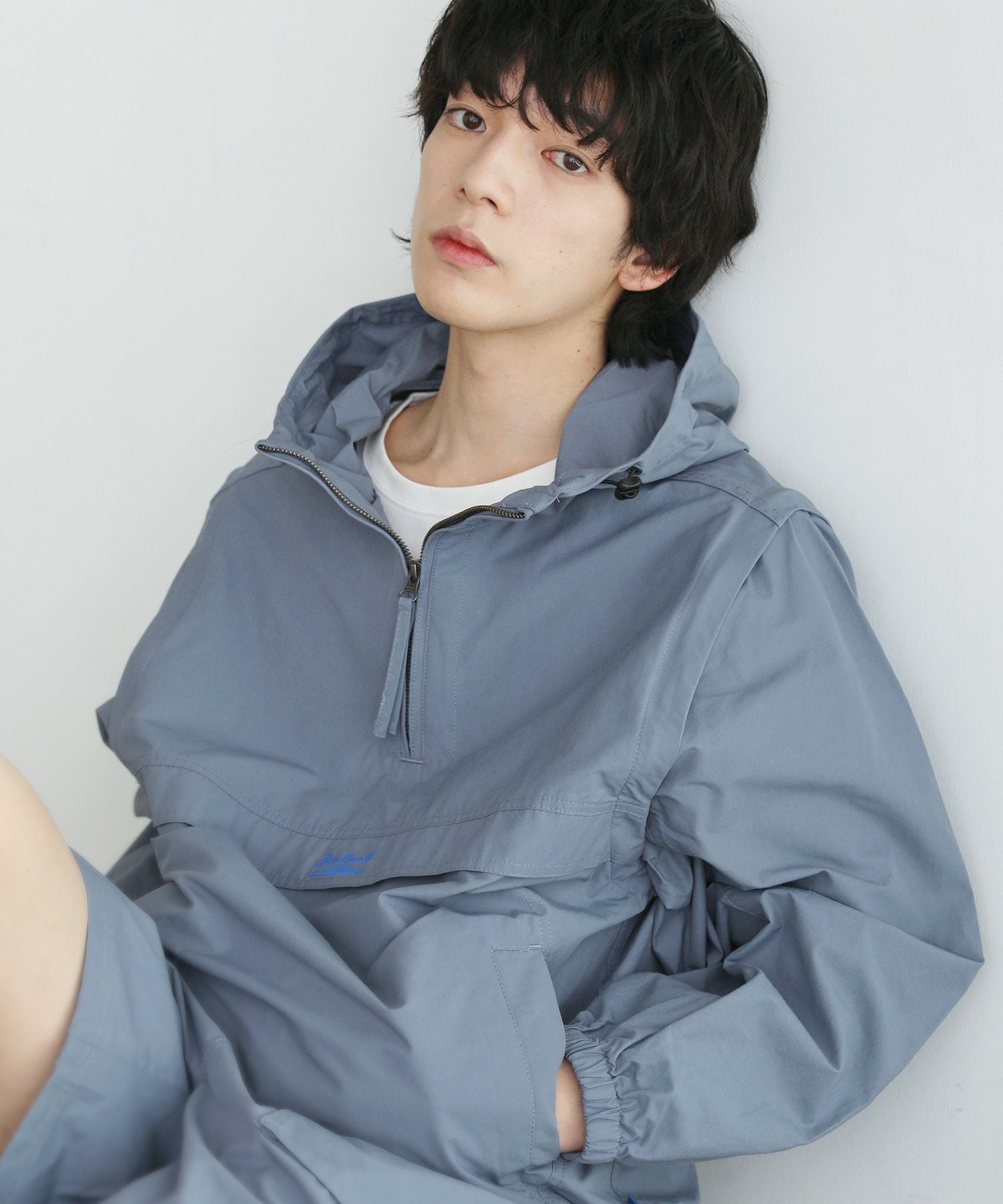 コットンナイロン袖着脱2WAYアノラックパーカー | 【公式】SPU スプ