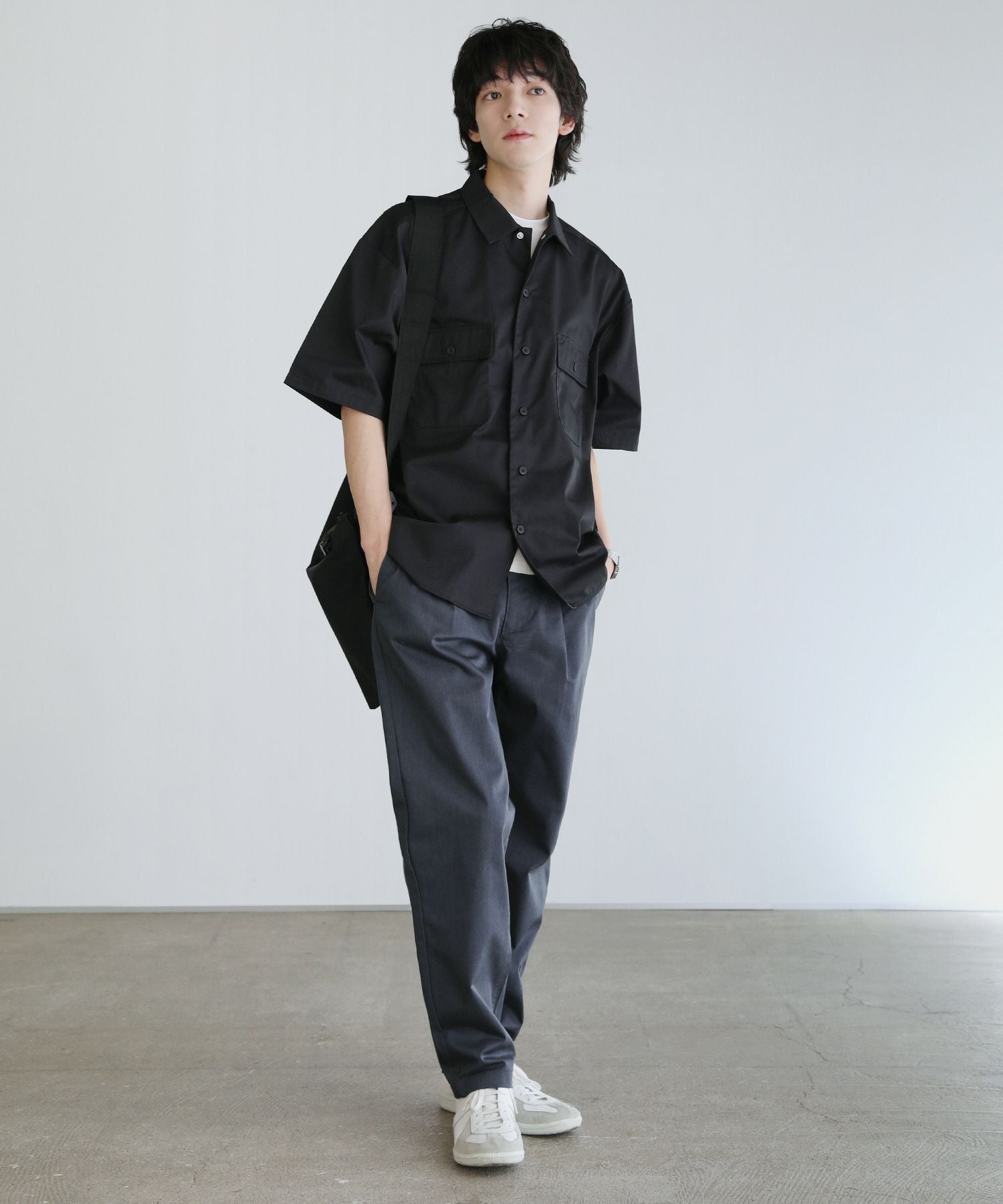 i*u様 ストップライト STOPLIGHT ワークシャツ　S　黒 000000012443-09.jpg?size=xl&w=
