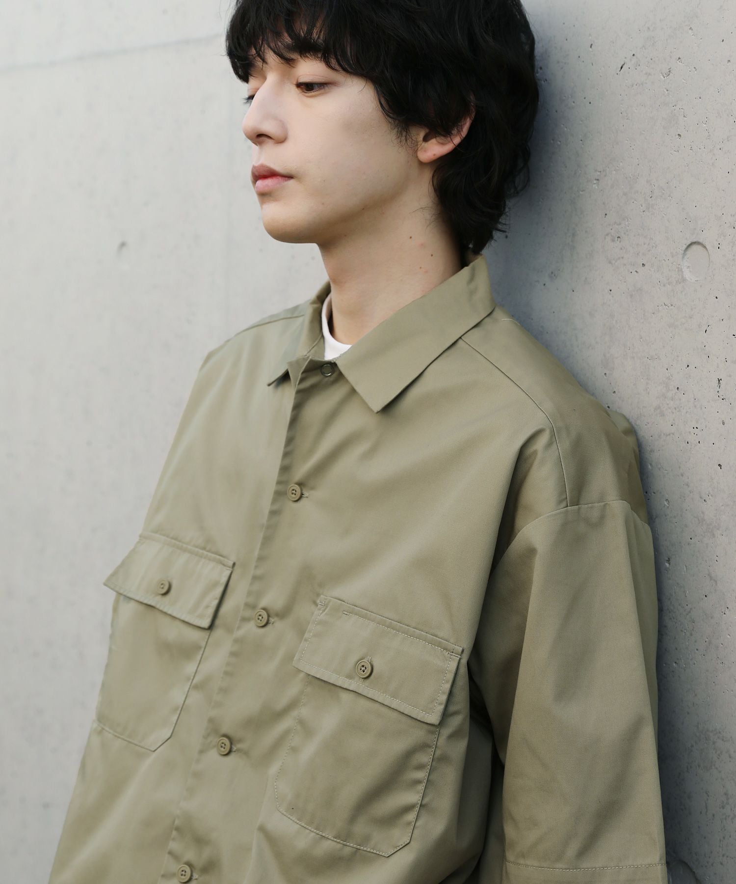 セットアップ対応】ライトTCツイル半袖ワークシャツ | 【公式】SPU