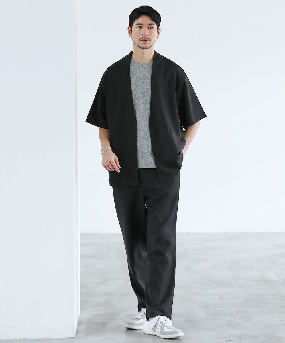 メランジパイルニット半袖クルーネックTシャツ | 【公式】SPU スプ公式