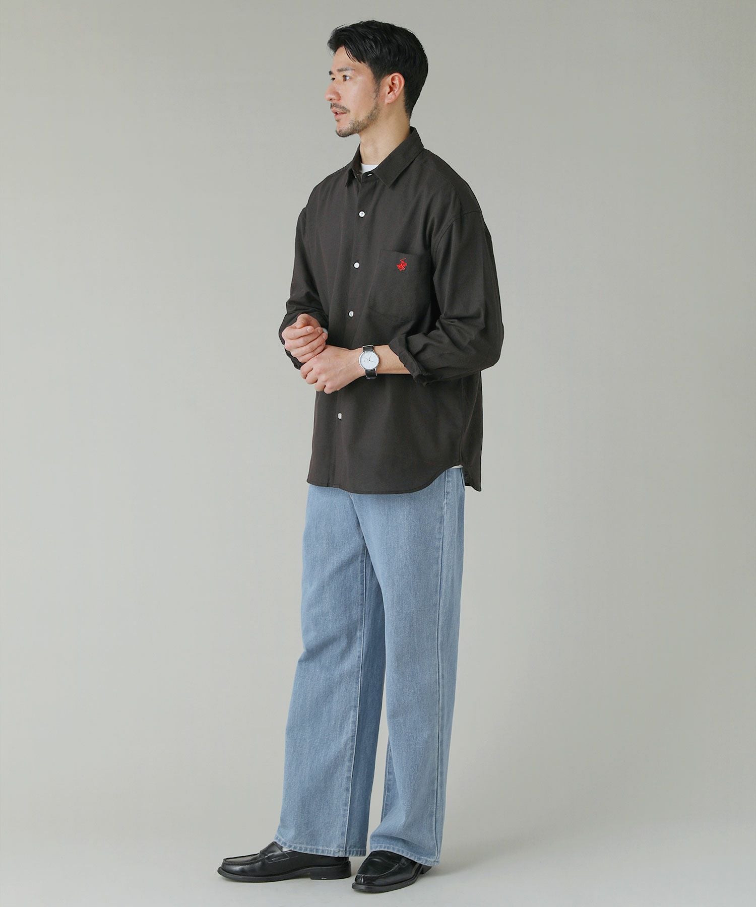 テックシアー速乾長袖シャツ | 【公式】SPU スプ公式通販｜メンズ