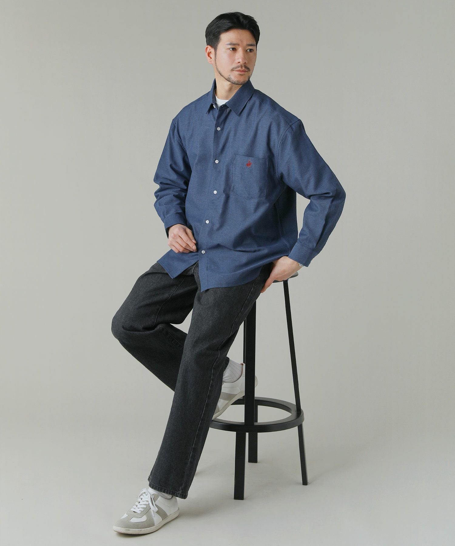 テックシアー速乾長袖シャツ | 【公式】SPU スプ公式通販｜メンズ