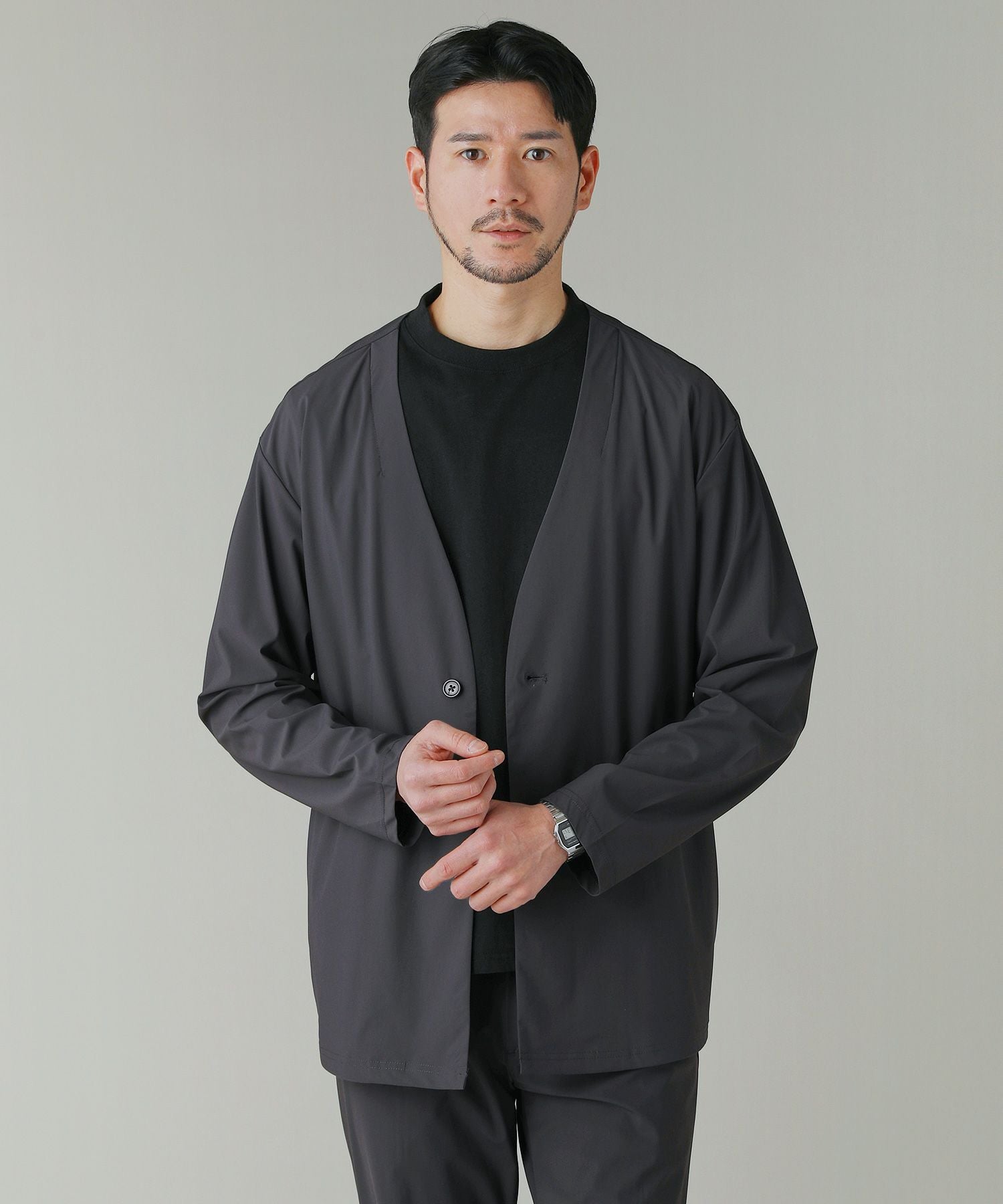 ノーカラージャケット | 【公式】SPU スプ公式通販｜メンズセレクト