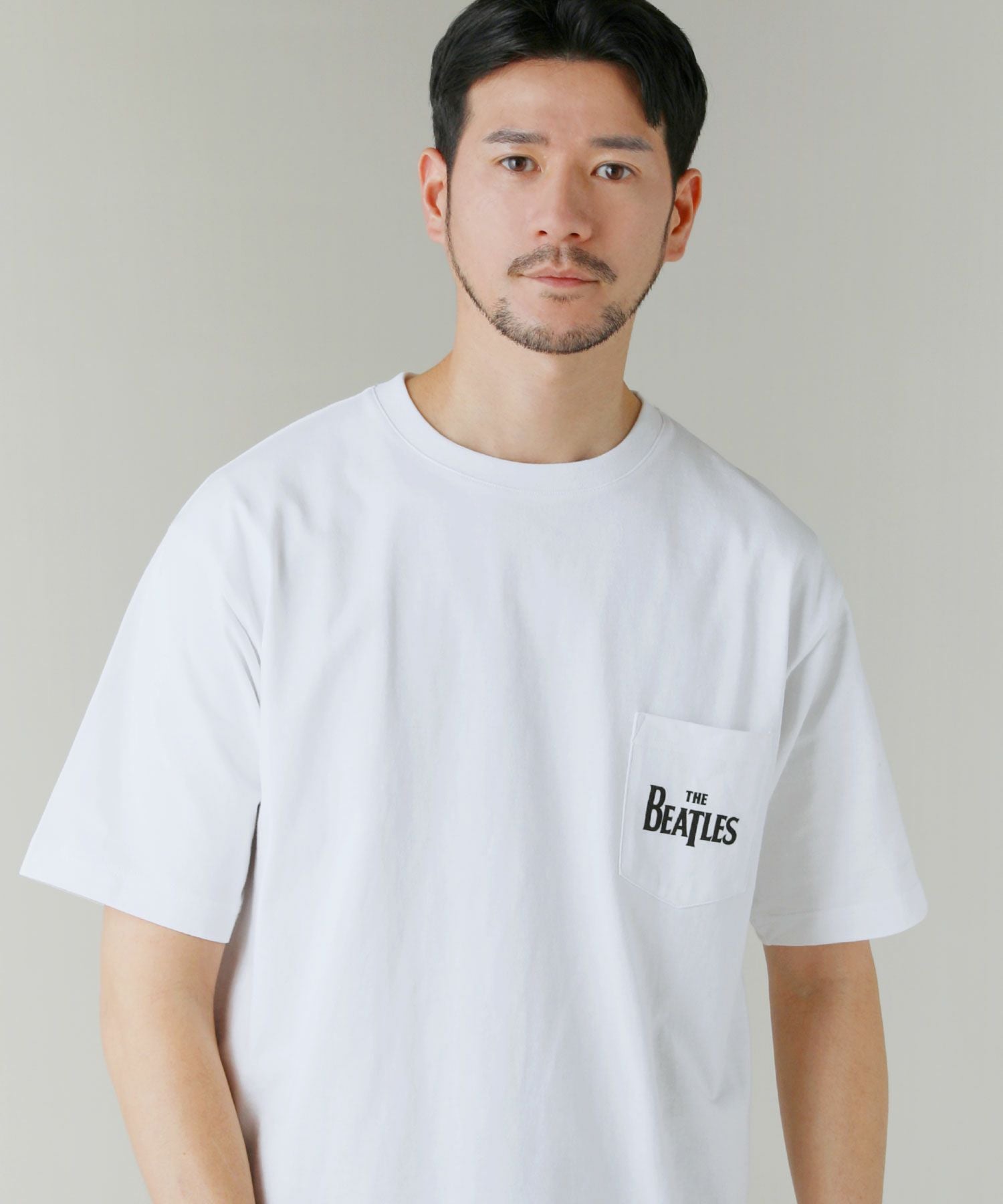 The Beatles 半袖クルーネックポケTシャツ | 【公式】SPU スプ公式通販