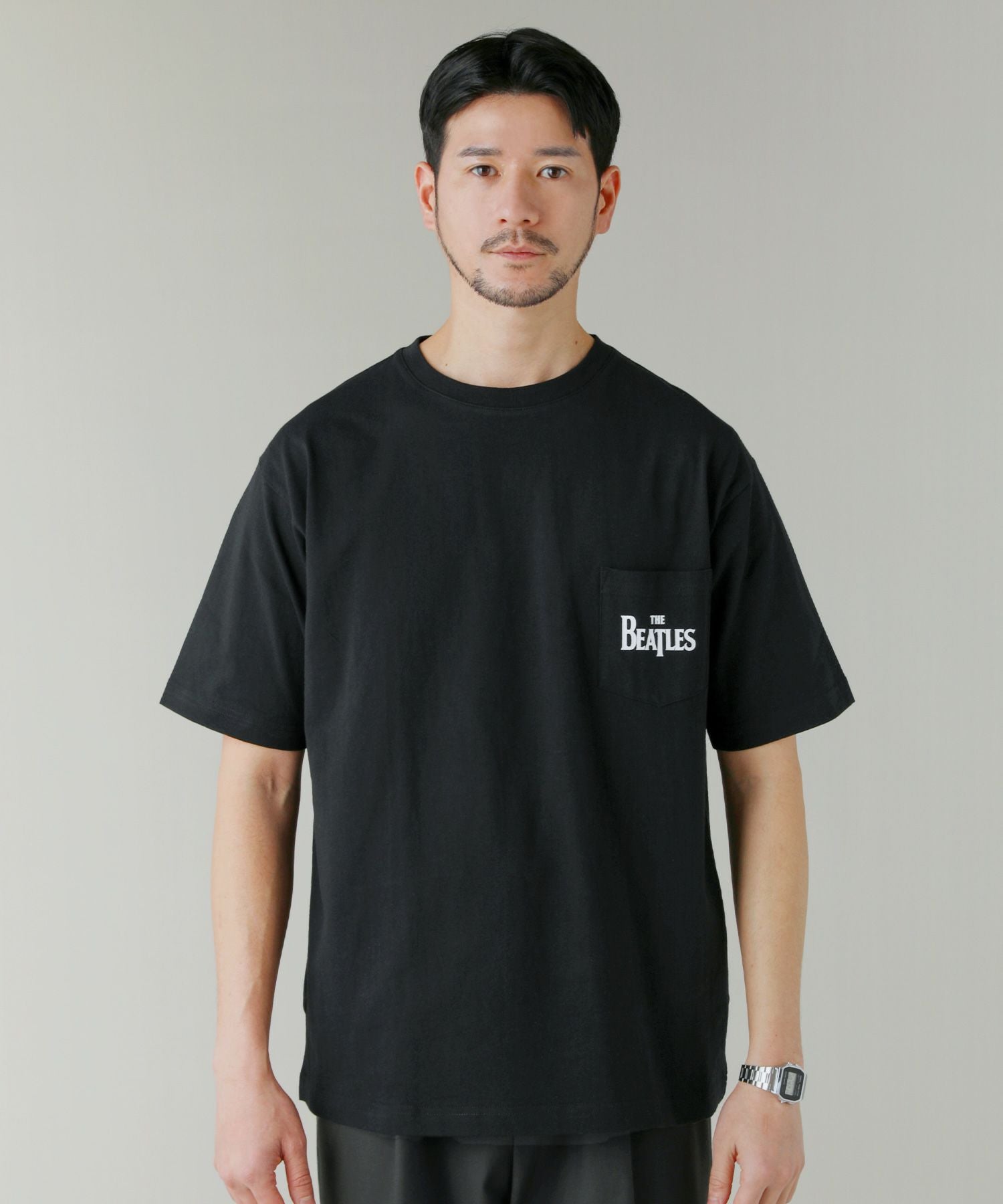 The Beatles 半袖クルーネックポケTシャツ | 【公式】SPU スプ公式通販