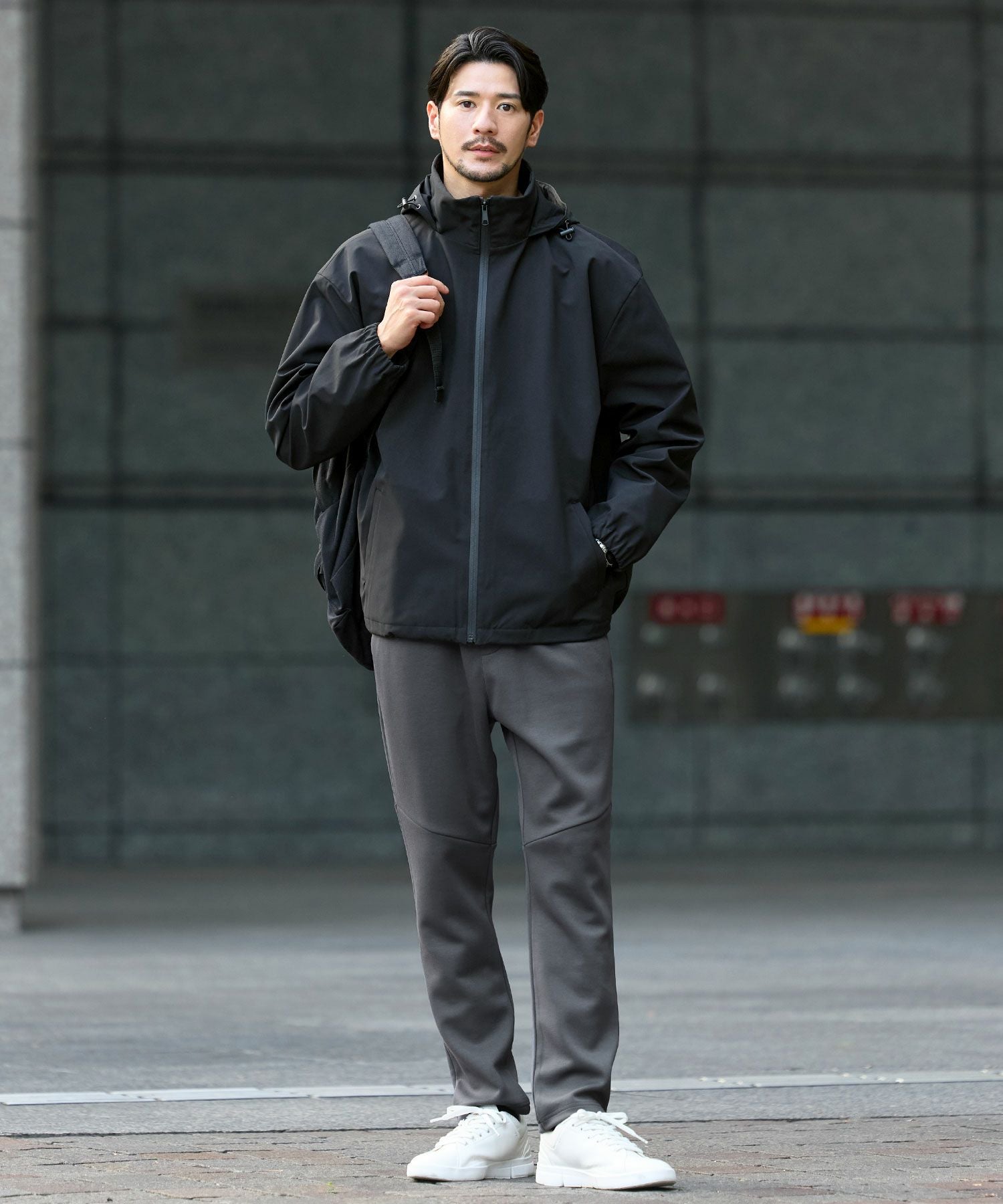 セットアップ対応】防シワ・抗ピリング・ウォッシャブル ハイポンチ