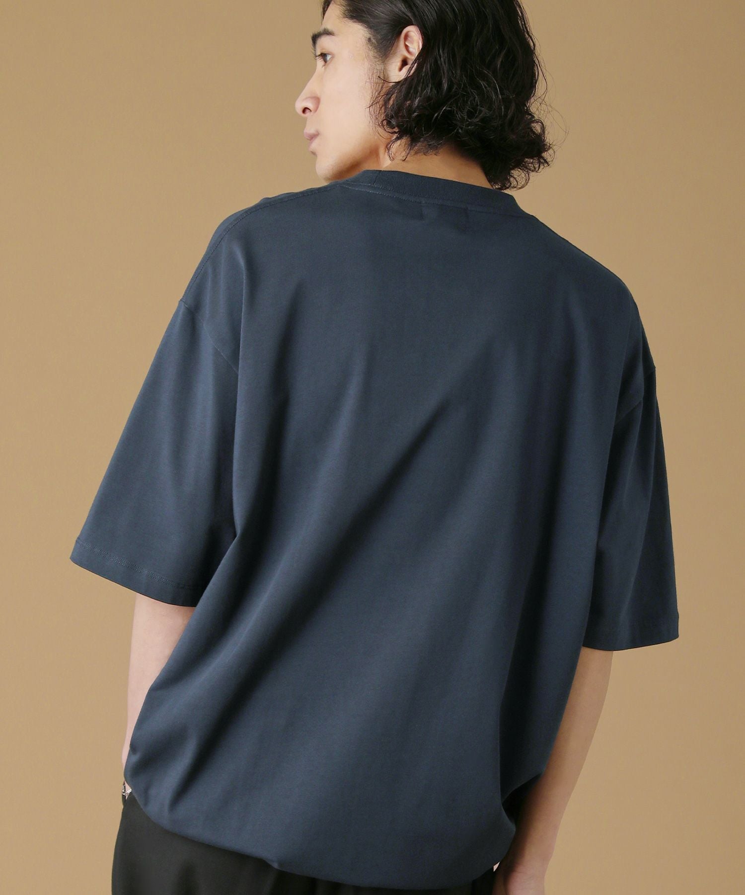 ダブルヤーンドローストリングオーバーサイズ半袖Tシャツ | 【公式