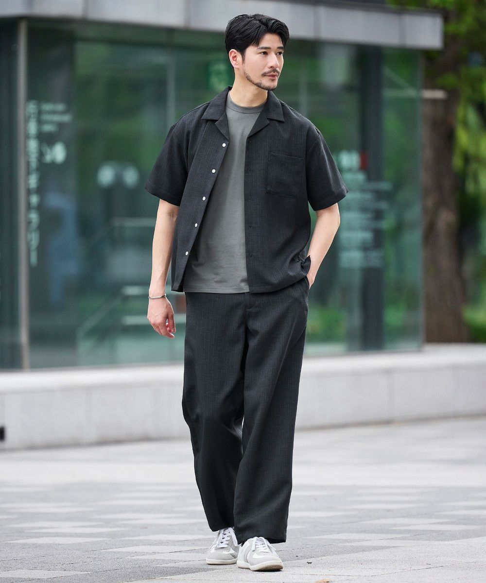 イージーケア・吸水速乾・通気性・軽量】コットンリネンライクテック