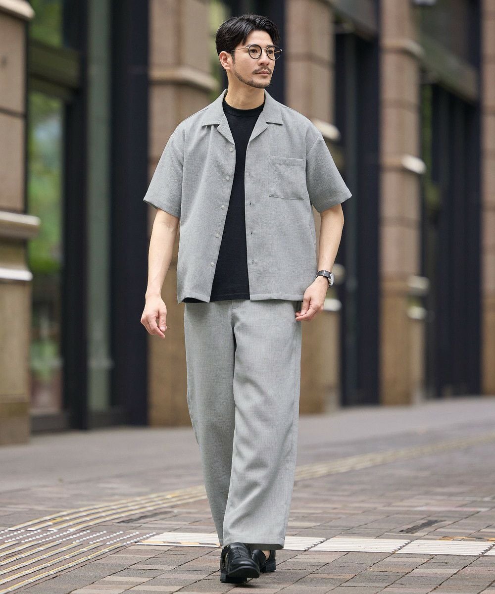 イージーケア・吸水速乾・通気性・軽量】コットンリネンライクテック