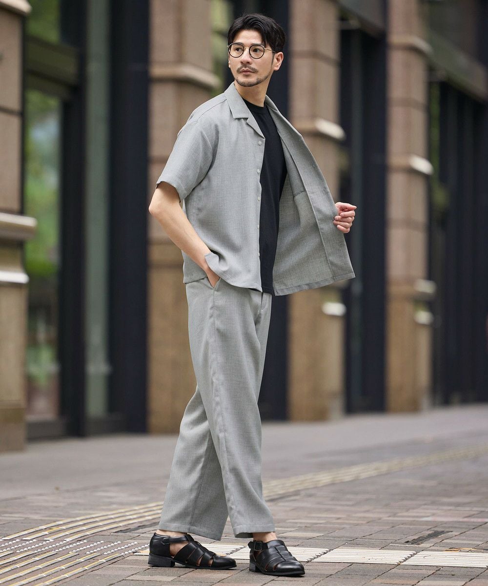 イージーケア・吸水速乾・通気性・軽量】コットンリネンライクテック