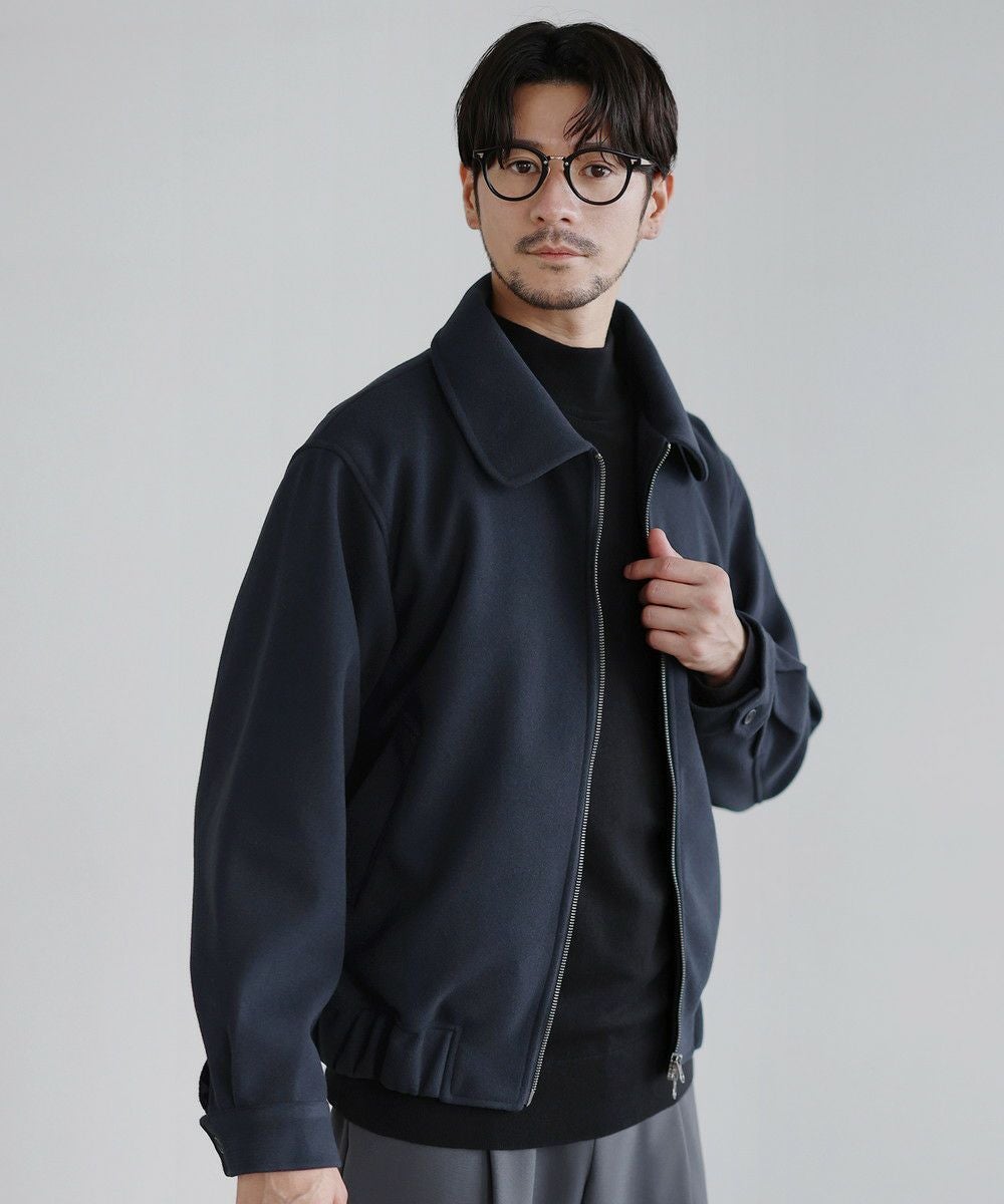 メルトンショートダブルジップ2WAYネックブルゾン | 【公式】SPU スプ