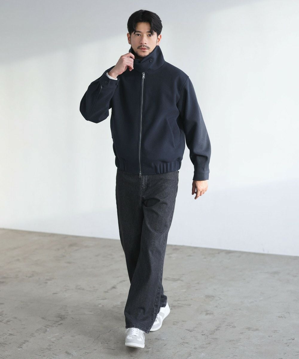 メルトンショートダブルジップ2WAYネックブルゾン | 【公式】SPU スプ