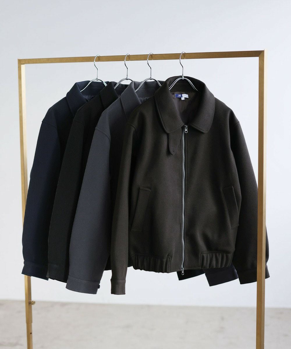 メルトンショートダブルジップ2WAYネックブルゾン | 【公式】SPU スプ