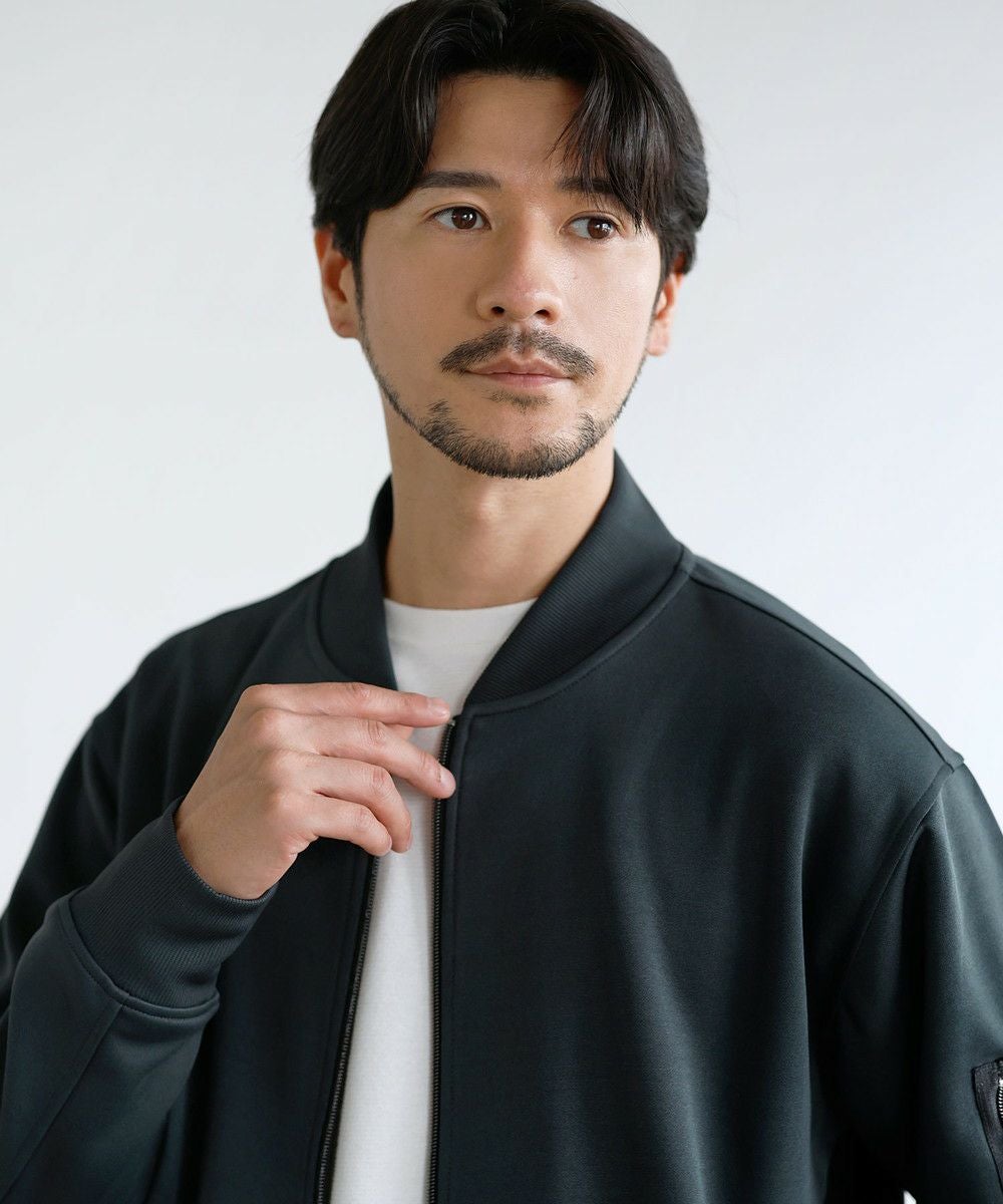 ハイブリッドジャージーストレッチMA-1ジャケット | 【公式】SPU スプ