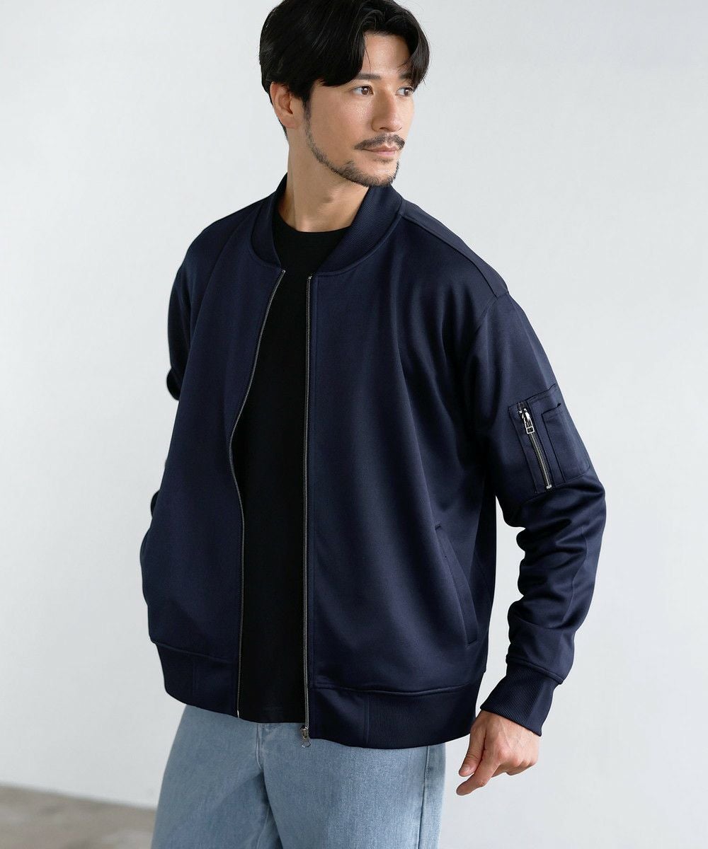 ハイブリッドジャージーストレッチMA-1ジャケット | 【公式】SPU スプ