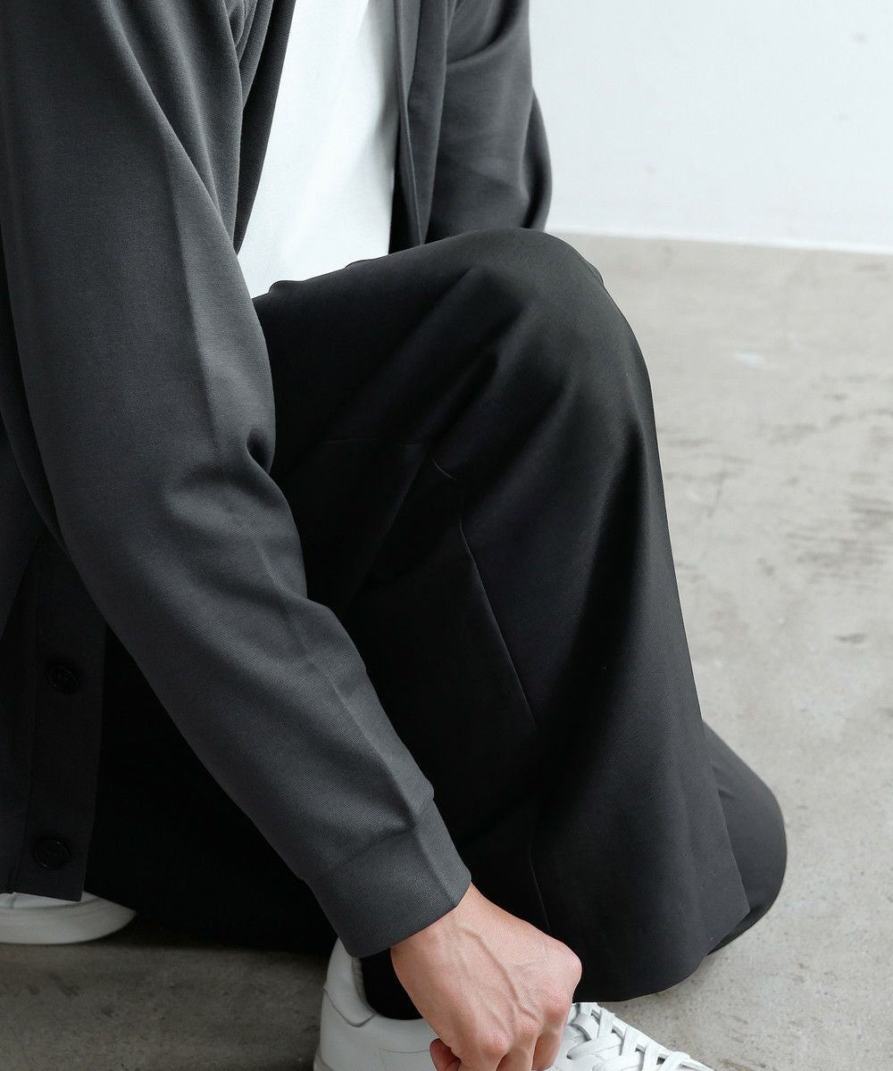 防シワ・ストレッチ/セミワイドシルエットワンタックセンタープレス