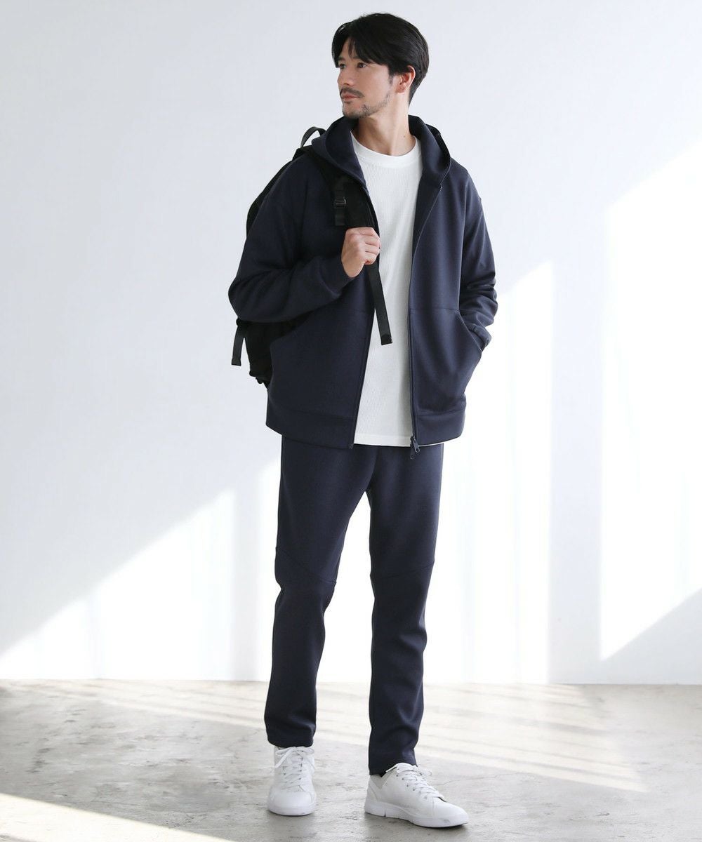 【とわ様】すのチル　ニットパーカー　パンツ　２点セット　 Man セットアップ対応】防シワ・抗ピリング・ウォッシャブル ハイポンチ