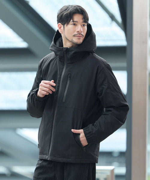 PSEUDOS PULLOVER WORK JACKET 中綿 ダウン ブルゾン ダウンジャケット 