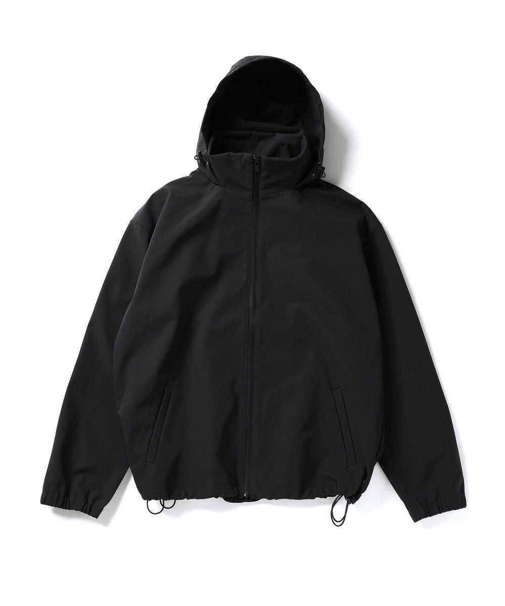 撥水/防風/透湿/止水ジップ〉3レイヤー機能性2wayスタンドネック