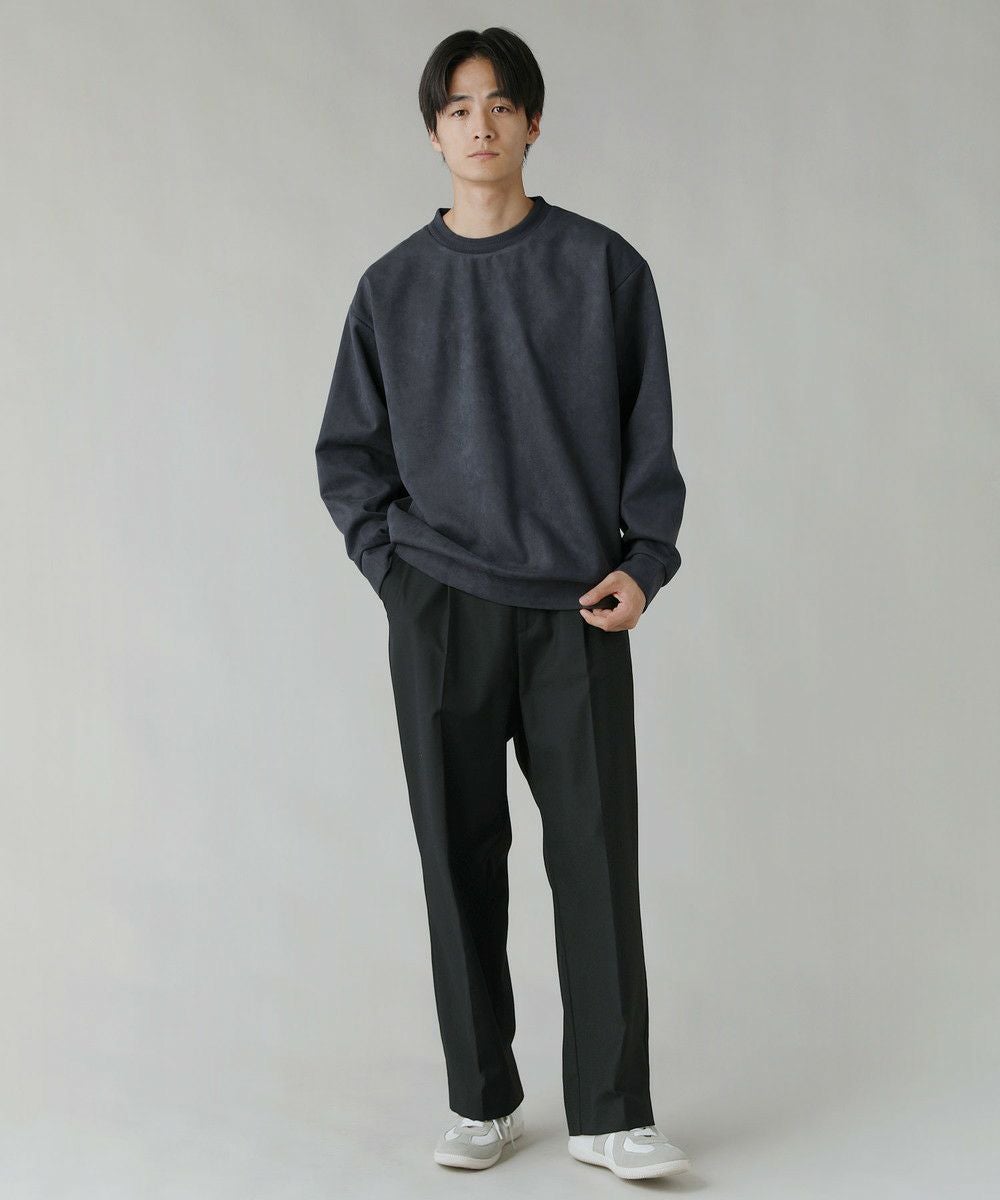 フェイクスウェードクルーネックトレーナー | 【公式】SPU スプ公式