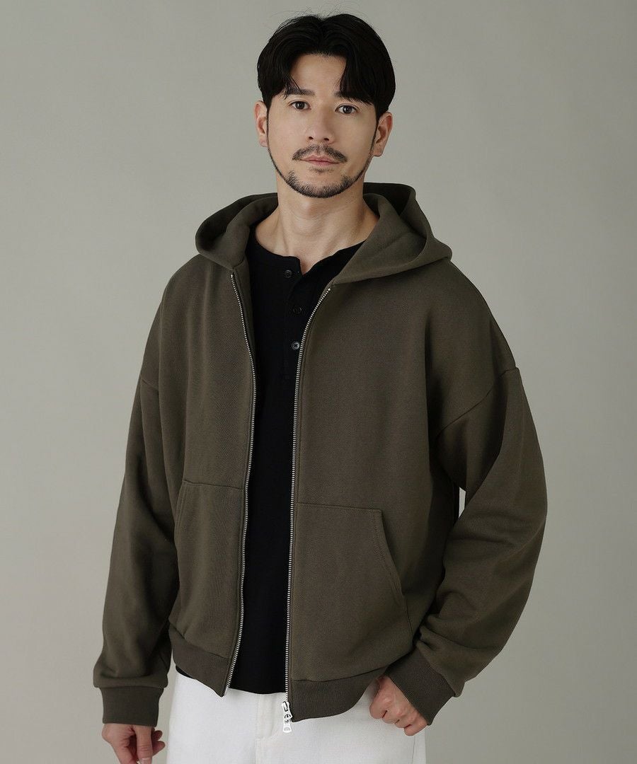 日本製和歌山11オンスボクシークロップドZIPパーカー | 【公式】SPU