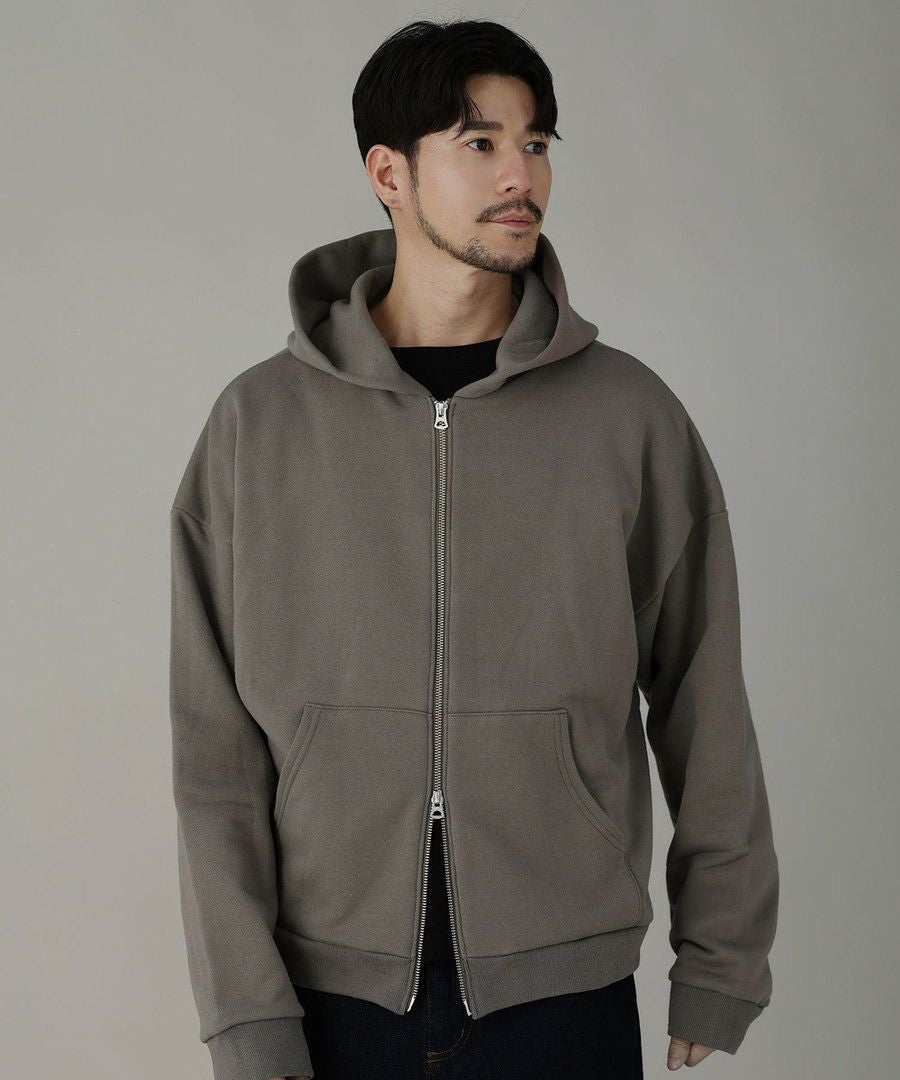 日本製和歌山11オンスボクシークロップドZIPパーカー | 【公式】SPU