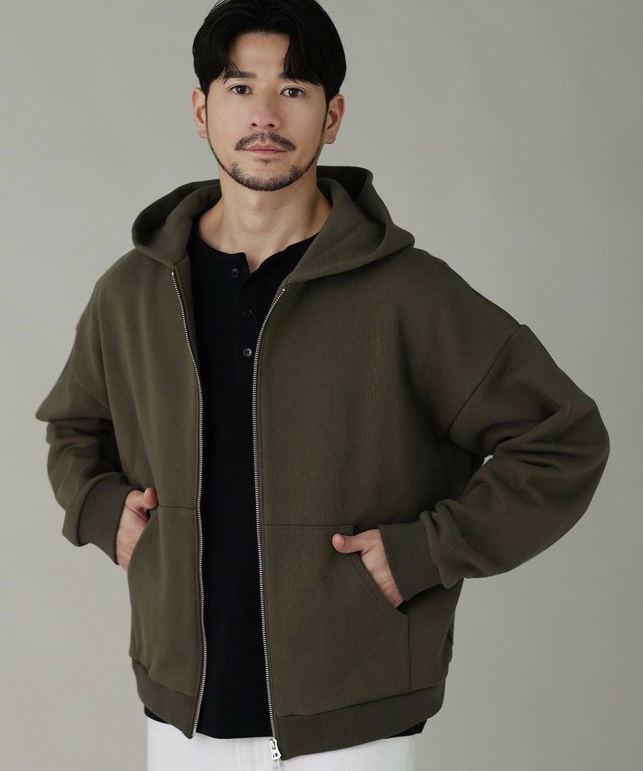日本製和歌山11オンスボクシークロップドZIPパーカー | 【公式】SPU
