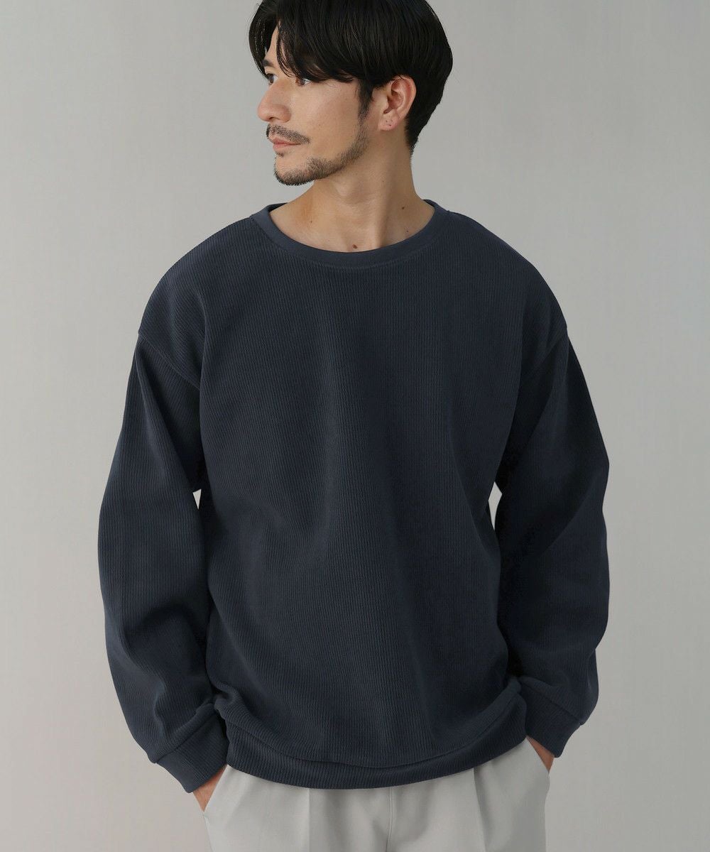 ケーブルジャガード裏シャギークルーネックトレーナー | 【公式】SPU