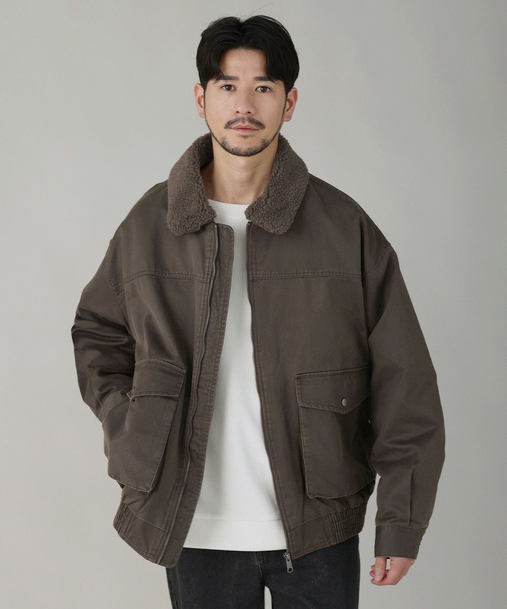襟ボア取り外し可能2wayフライトジャケット | 【公式】SPU スプ公式