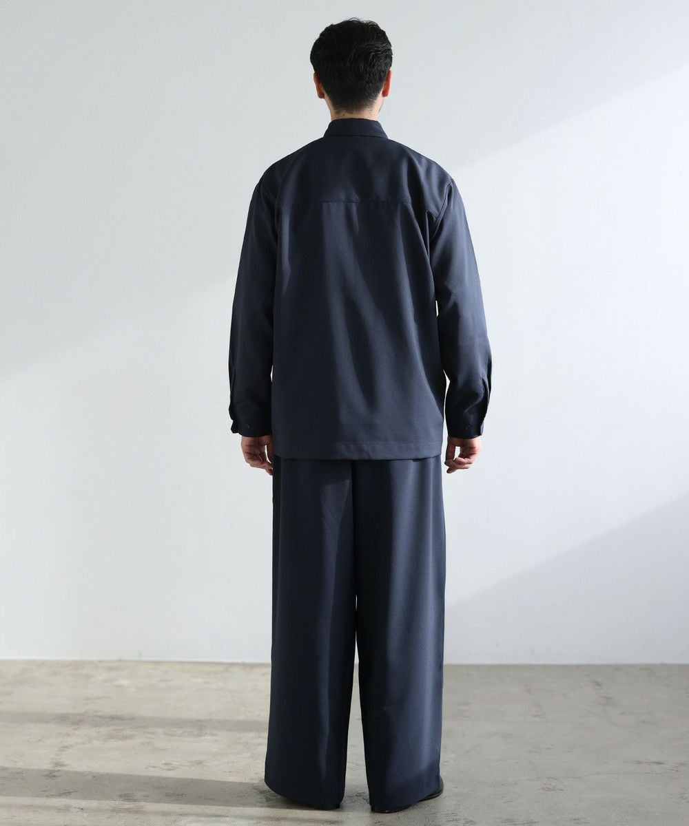 セットアップ 3点セット】防シワリラクシングシャツ+天竺Tシャツ+2