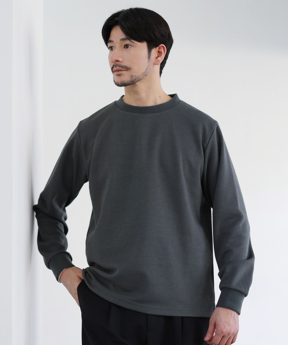 鹿の子クルーネックロングTシャツ | 【公式】SPU スプ公式通販｜メンズ