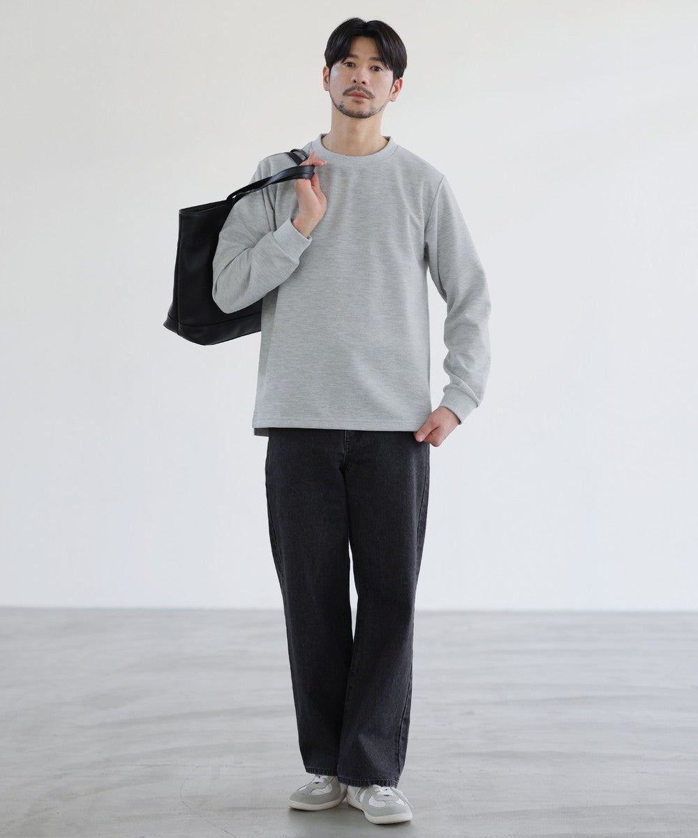 鹿の子クルーネックロングTシャツ | 【公式】SPU スプ公式通販｜メンズ