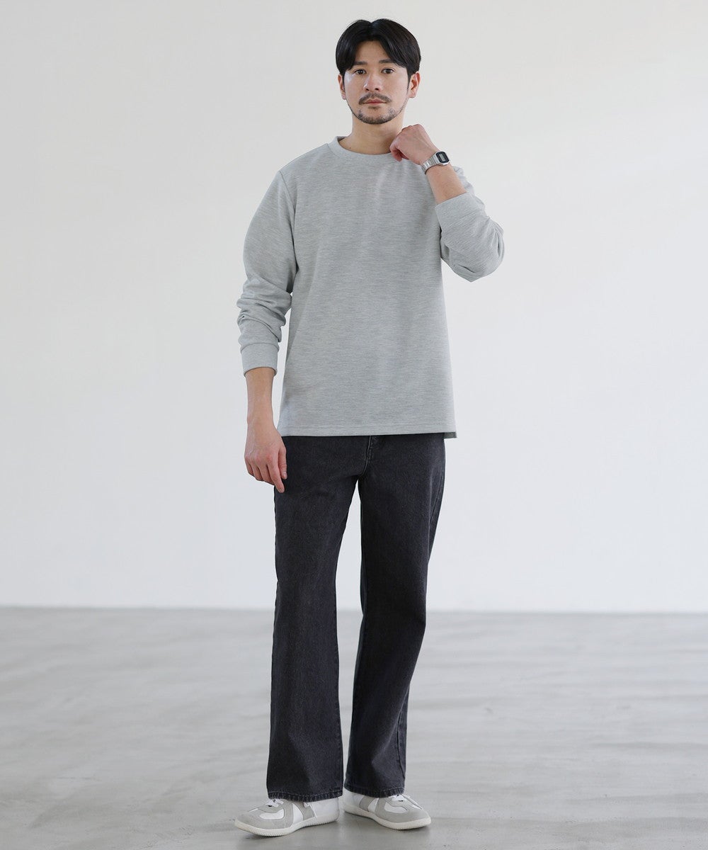 鹿の子クルーネックロングTシャツ | 【公式】SPU スプ公式通販｜メンズ