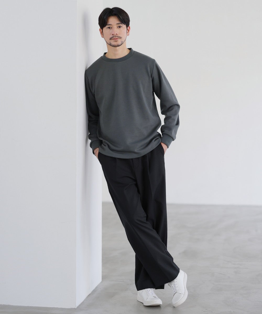 鹿の子クルーネックロングTシャツ | 【公式】SPU スプ公式通販｜メンズ
