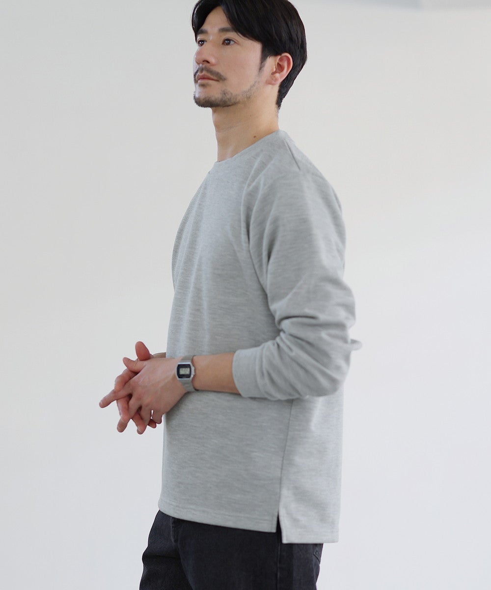 鹿の子クルーネックロングTシャツ | 【公式】SPU スプ公式通販｜メンズ