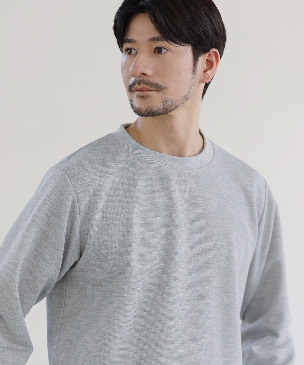 鹿の子クルーネックロングTシャツ | 【公式】SPU スプ公式通販｜メンズ