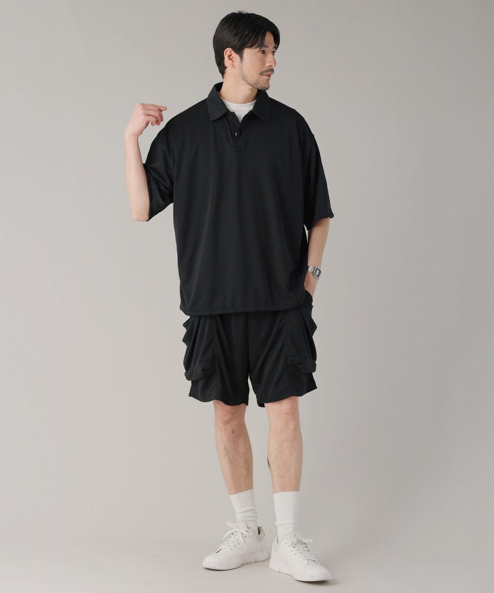 セットアップ対応】日本製POLARTEC(R) POWER DRY(R)鹿の子ドローコード