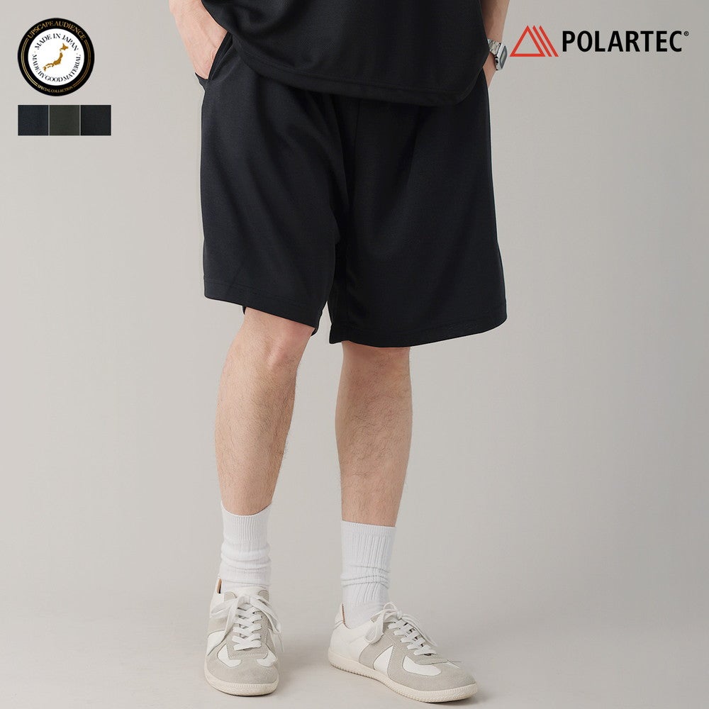 セットアップ対応】日本製POLARTEC(R) POWER DRY(R)鹿の子 2タック